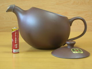 万古焼 憩スタイリッシュポット 陶山窯
